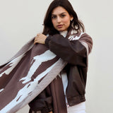 Brown Confetti Scarf