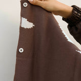 Brown Confetti Scarf