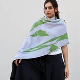 Green Confetti Scarf