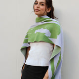 Green Confetti Scarf