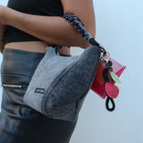 Denim Affair Mini Luna in Black Denim