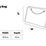 Reusable Shopping Bag - White Confetti