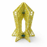 Sculptural Lantern - Yellow