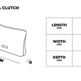 Sol Raffia Clutch - Dune