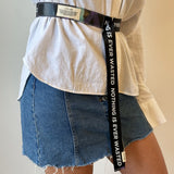 Sustain A Belt - Blue Confetti - Printed