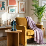 Mini Sculptural Lantern - Teal