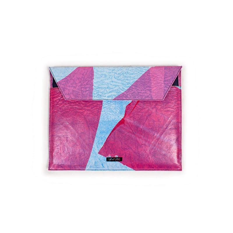 Pink Blue Laptop Case Front