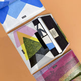 Folder Laptop Sleeve - Pink Triangles