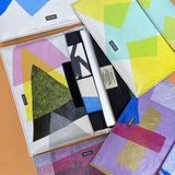 Folder Laptop Sleeve - Pink Triangles
